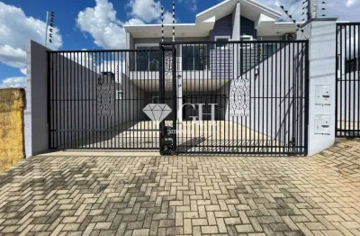 Sobrado com 3 dormitórios para alugar, 168 m² por r$ 3.700,00/mês - uvaranas - ponta grossa/pr