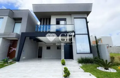 Casa em condomínio fechado com 4 quartos à venda no Cará-cará, Ponta Grossa 