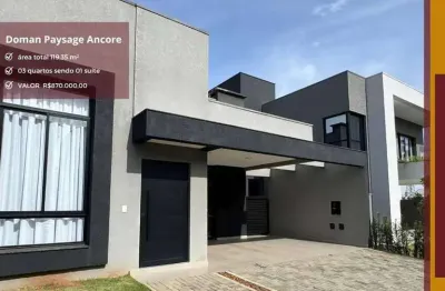 Casa em condomínio fechado com 3 quartos à venda no Cará-cará, Ponta Grossa 