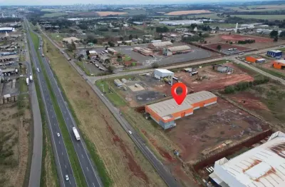 Casa comercial para alugar na Avenida Adroaldo José Bombardelli, Cará-cará, Ponta Grossa