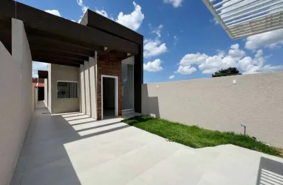 Casa com 3 quartos à venda na rua república de são salvador, nova rússia, ponta grossa, 82 m2 por r$ 430.000