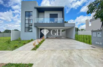 Casa com 3 dormitórios( 3 suítes) à venda, 205 m² por r$ 1.580.000 - terras alphaville-jardim carvalho - ponta grossa/pr