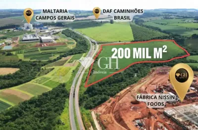 Terreno comercial à venda no Jardim Carvalho, Ponta Grossa 