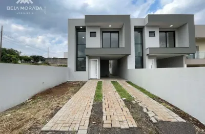 Sobrado com 1 suíte mais 2 dormitórios, fraron, pato branco - pr