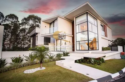 Casa em condomínio para locação em arujá, condomínio real park, 4 dormitórios, 4 suítes, 6 banheiros, 4 vagas