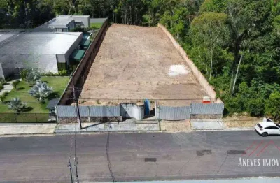 Terreno à venda, 2500 m² por r$ 1.500.000,00 - ponta negra - manaus/am