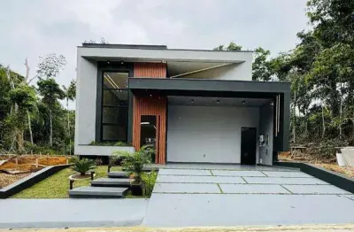 Casa com 3 suítes à venda no cond. vivenda das marinas, 149 m² por r$ 1.030.000 - ponta negra - manaus/am
