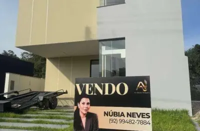 Casa duplex com 3 suítes no cond. mosaico ponta negra à venda, 216 m² por r$ 1.350.000 - ponta negra - manaus/am