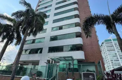 Apartamento de alto padrão com 3 suítes à venda no cond. castelo da villa, 147 m² por r$ 1.750.000 - adrianópolis - manaus/am