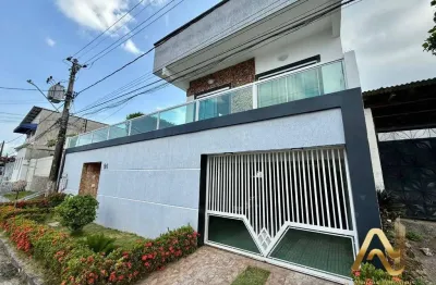 Linda casa com 3 quartos à venda no conj. athilio andreazza, 230 m² por r$ 1.500.000 - japiim - manaus/am