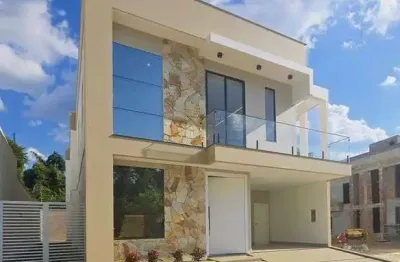 Casa de alto padrão com 5 suítes à venda no cond. alphaville 4, 380 m² por r$ 2.280.000 - ponta negra - manaus/am