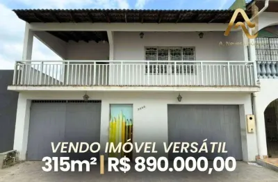 Casa residencial/comercial com 2 pavimentos à venda, 315 m² – Rua Barcelos, Cachoeirinha, Manaus/AM