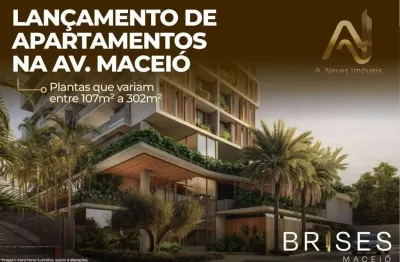 Brises Maceió - Apartamentos de 107 a 302 m² à venda no Adrianópolis, Manaus/AM