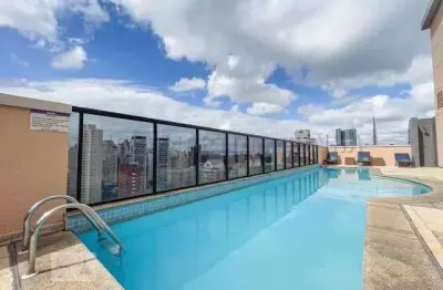 Apartamento duplex à venda em pinheiros - 45 m², sala para 2 ambientes, 1 suíte, 1 banheiro 1 lavabo, 1 vaga, escritório