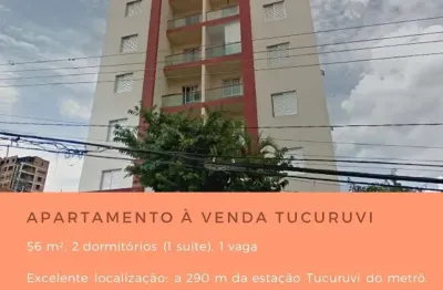 Apartamento à venda no tucuruvi - 56 m², 2 dormitórios (1 suíte), 1 vaga