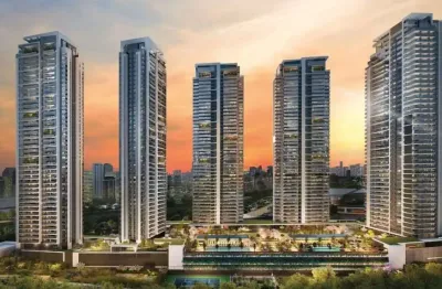 Apartamento à venda alto padrão parque global torre sempione - 330 m², 4 suítes, lavabo, varanda gourmet, 4 vagas e depósito