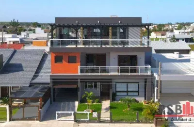 Casa com 4 dormitórios à venda, 500 m² por r$ 1.850.000,00 - bellatorres - passo de torres/sc