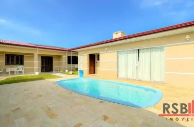 Casa com 3 dormitórios à venda, 193 m² por r$ 700.000,00 - xangrilá dos mares - passo de torres/sc