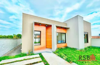 Casa com 3 dormitórios à venda, 114 m² por r$ 748.000,00 - bosque das figueiras - passo de torres/sc