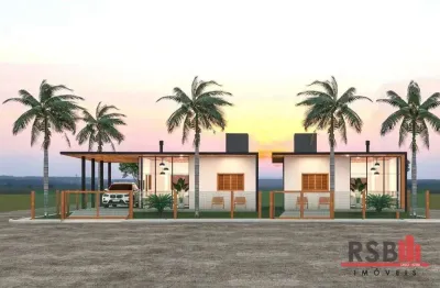 Casa com 2 dormitórios à venda, 77 m² por r$ 345.000,00 - jardim america - passo de torres/sc