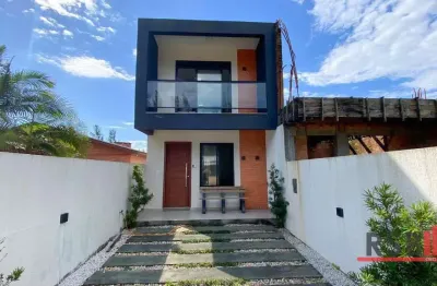 Casa com 2 dormitórios à venda, 81 m² por r$ 450.000,00 - praia valverde - balneário gaivota/sc