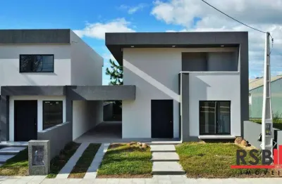 Casa com 3 dormitórios à venda, 140 m² por r$ 560.000,00 - novo passo - passo de torres/sc