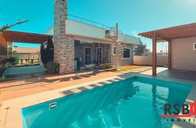 Casa com 3 dormitórios à venda, 169 m² por r$ 1.100.000,00 - bellatorres - passo de torres/sc