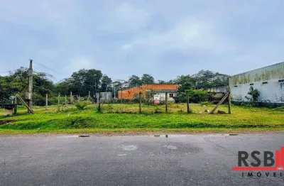Terreno de esquina na av. interpraias à venda, 300 m² por r$ 125.000 - rosa do mar - passo de torres/sc