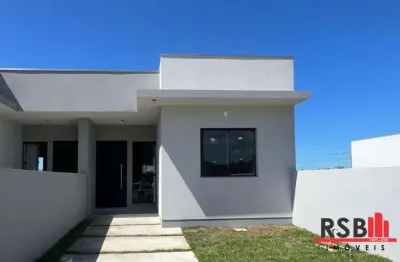 Casa com 2 dormitórios à venda, 63 m² por r$ 310.000 - jardim america - passo de torres/sc