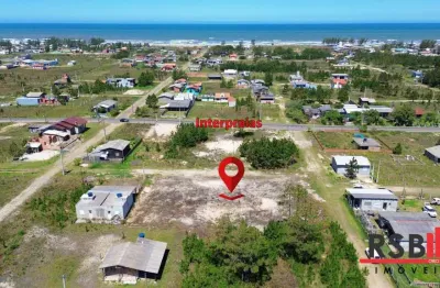 Terreno de esquina à venda, 300 m² por r$ 65.000 - sumaré ii - passo de torres/sc