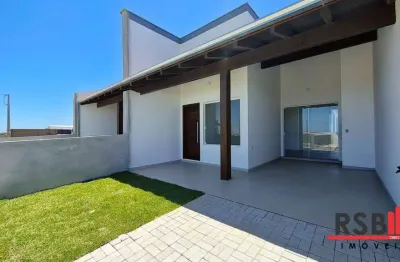 Casa com 2 dormitórios à venda, 82 m² por r$ 395.000 - tapera - passo de torres/sc