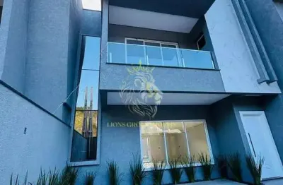 Excelente sobrado à venda em construção, são francisco de assis, camboriú, sc