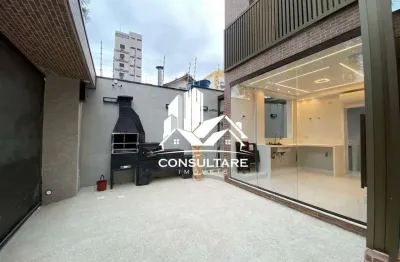 Casa com 4 quartos para alugar na Rua Almirante Barroso, Campo Grande, Santos