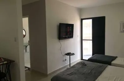 Flat com 1 quarto à venda na Rua João Ramalho, Centro, São Vicente