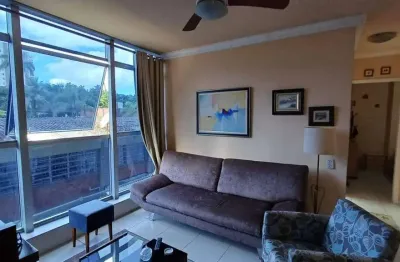 Apartamento com 2 dormitórios aparecida , frente a praia cps