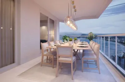Esidencial navegantes: apartamentos de 3 suítes com vista para o mar, lazer completo e localização privilegiada na ponta da praia