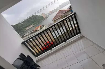 Apartamento com 1 quarto à venda na Avenida Engenheiro Saturnino de Brito, Parque Prainha, São Vicente