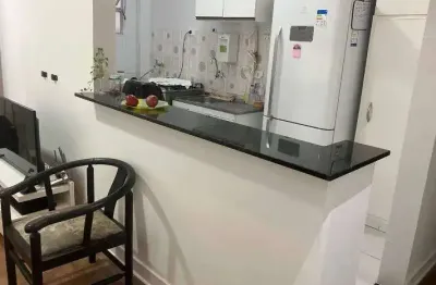 Apartamento à venda no boqueirão – santos | 2 dormitórios a 1 quadra da praia - r$ 415.000,00- 4075rsn