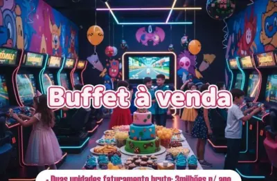 Venda de 2 buffets infantis em santos – negócio lucrativo e completo - cod 2170