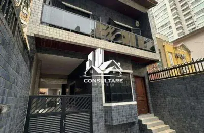 Casa para locação no gonzaga – santos/sp | 4 dormitórios | 266 m² | r$ 12.500