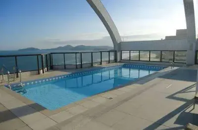 Flat com 1 quarto para alugar na Avenida Washington Luís, Boqueirão, Santos