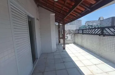 Cobertura com 2 quartos para alugar na Rua Sebastião Arantes Nogueira, José Menino, Santos