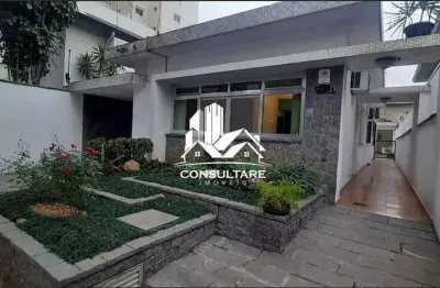 Casa com 4 quartos para alugar na Rua Álvaro Alvim, Embaré, Santos