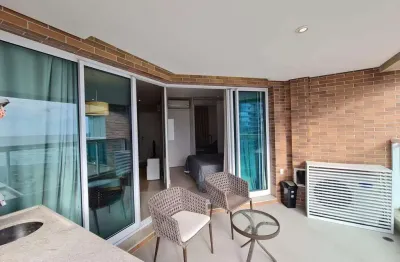 Flat com 1 quarto para alugar na Avenida Marechal Floriano Peixoto, Gonzaga, Santos