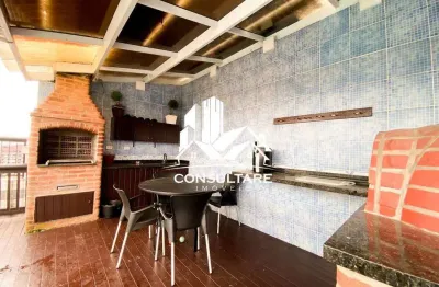 Cobertura com 5 quartos para alugar na Rua Professor Torres Homem, Embaré, Santos