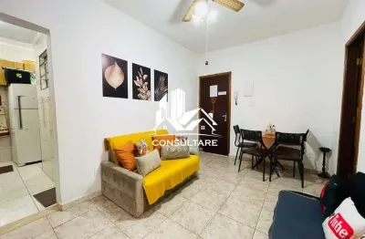 Apartamento com 1 quarto à venda na Rua Jorge Tibiriçá, Gonzaga, Santos