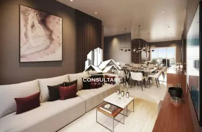 Castell di indaiá no gonzaga: 2 e 3 suítes com varanda gourmet, lazer completo e qualidade macuco. viva o alto padrão no coração de santos