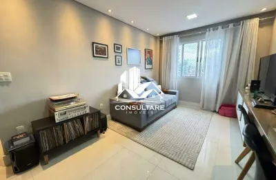 Apartamento reformado com vista livre, móveis planejados e eletros – aparecida, santos - cod 5217