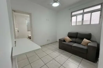 Apartamento 1 dormitório para aluguel no gonzaga - santos