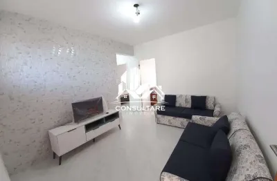 Apartamento 2 dormitórios à venda, vista parcial mar ,bairro pompéia, santos/sp.